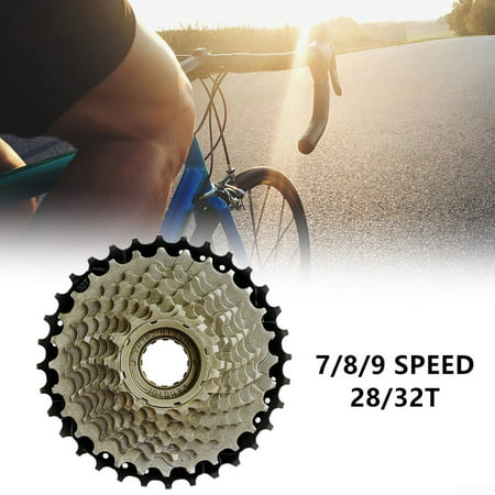 Ultralight MTB Bike Bicycle Freewheel 7/8/9 Speed 28/32T Mountain Screw Thread 